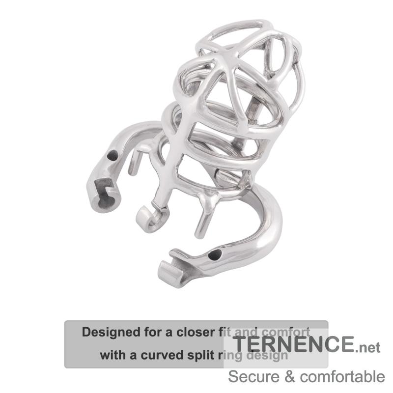 TERNENCE Stealth Convenient Lock Chastity Cage Device Ergonomic Design for Male SM Penis Exercise Sex Toys