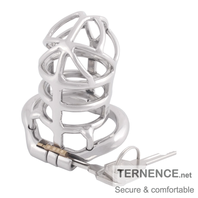 TERNENCE Stealth Convenient Lock Chastity Cage Device Ergonomic Design for Male SM Penis Exercise Sex Toys