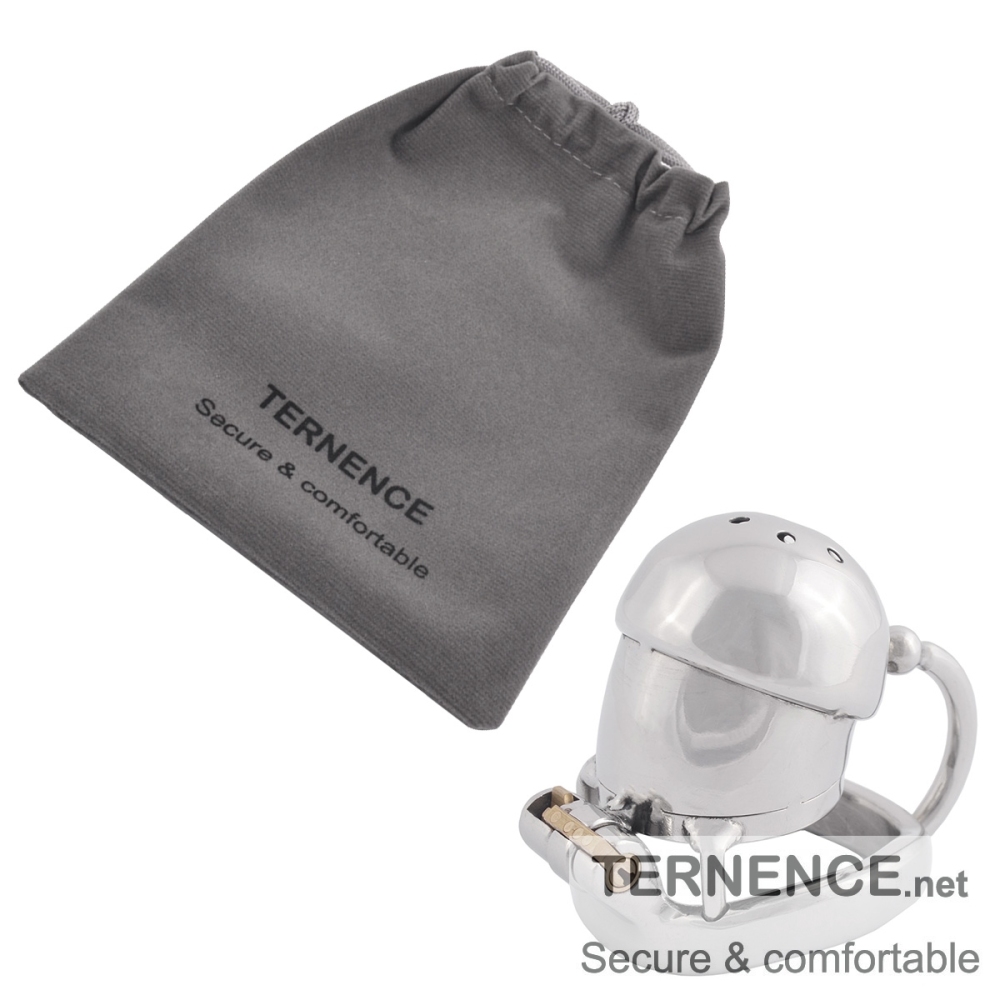 TERNENCE Male Chastity Cage Stealth Lock for Adults Solitary Extreme Confinement Cage