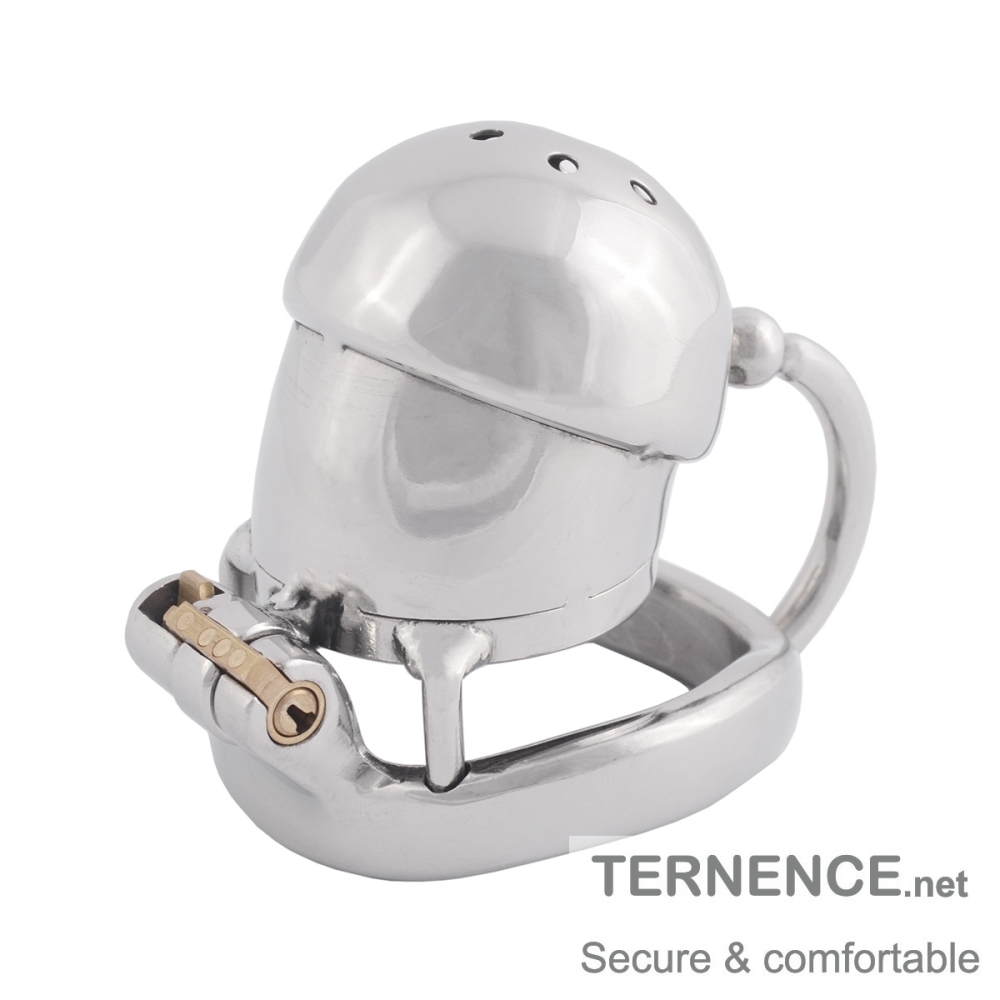 TERNENCE Male Chastity Cage Stealth Lock for Adults Solitary Extreme Confinement Cage