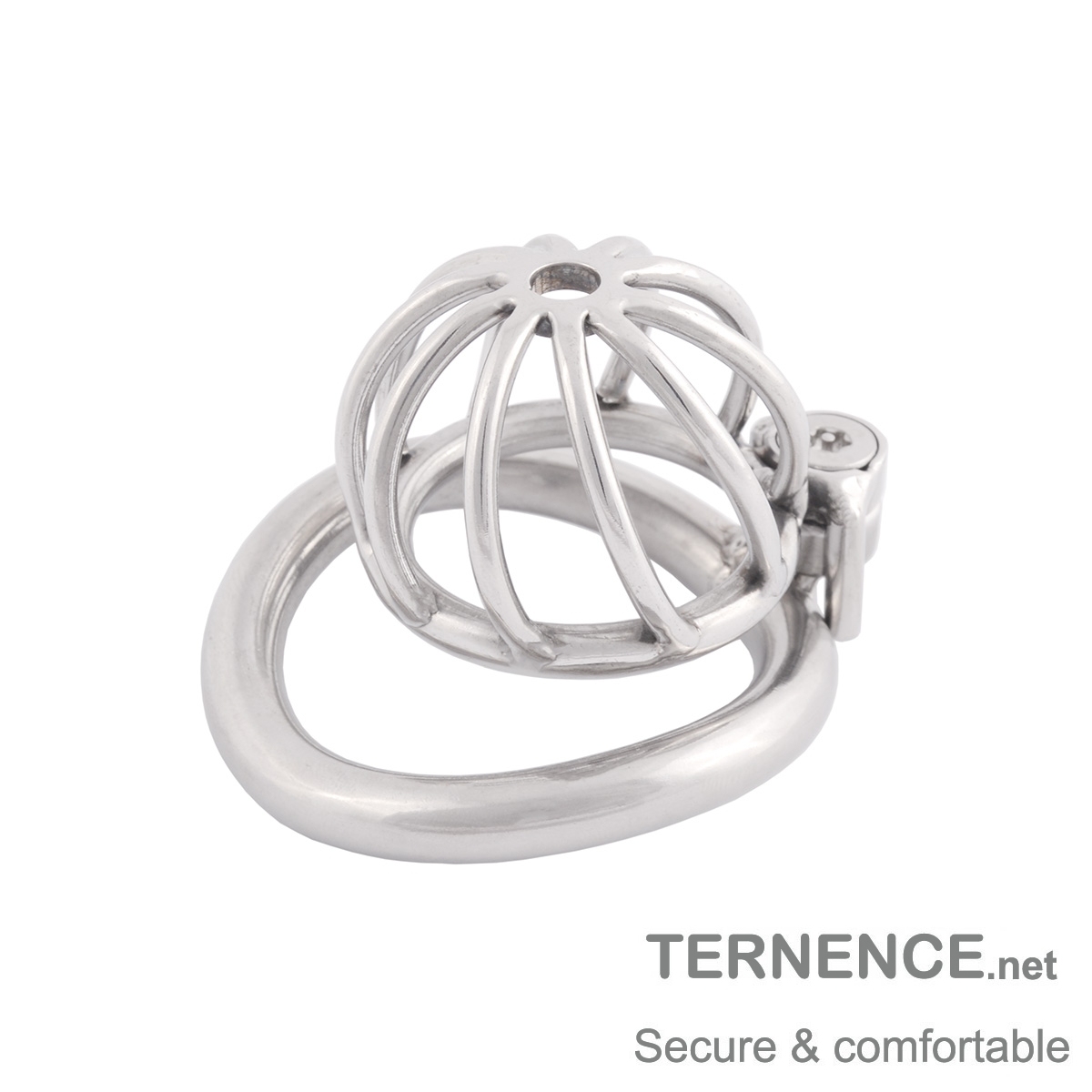 TERNENCE Male Virginity Lock Small Male Ergonomic Design Easy to Wear Cock Cage