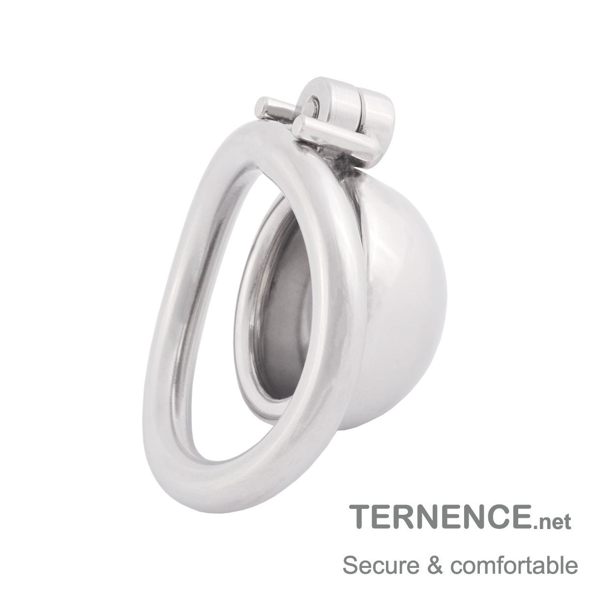 TERNENCE Short Male Cock Cage Penis Lock Device with Fetish Erotic Sex Toys for Men