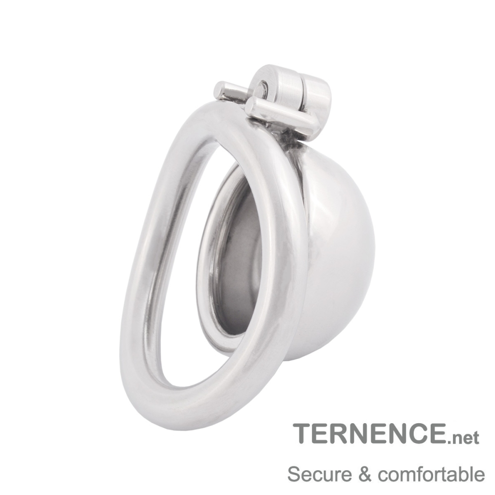 TERNENCE Short Male Cock Cage Penis Lock Device with Fetish Erotic Sex Toys for Men