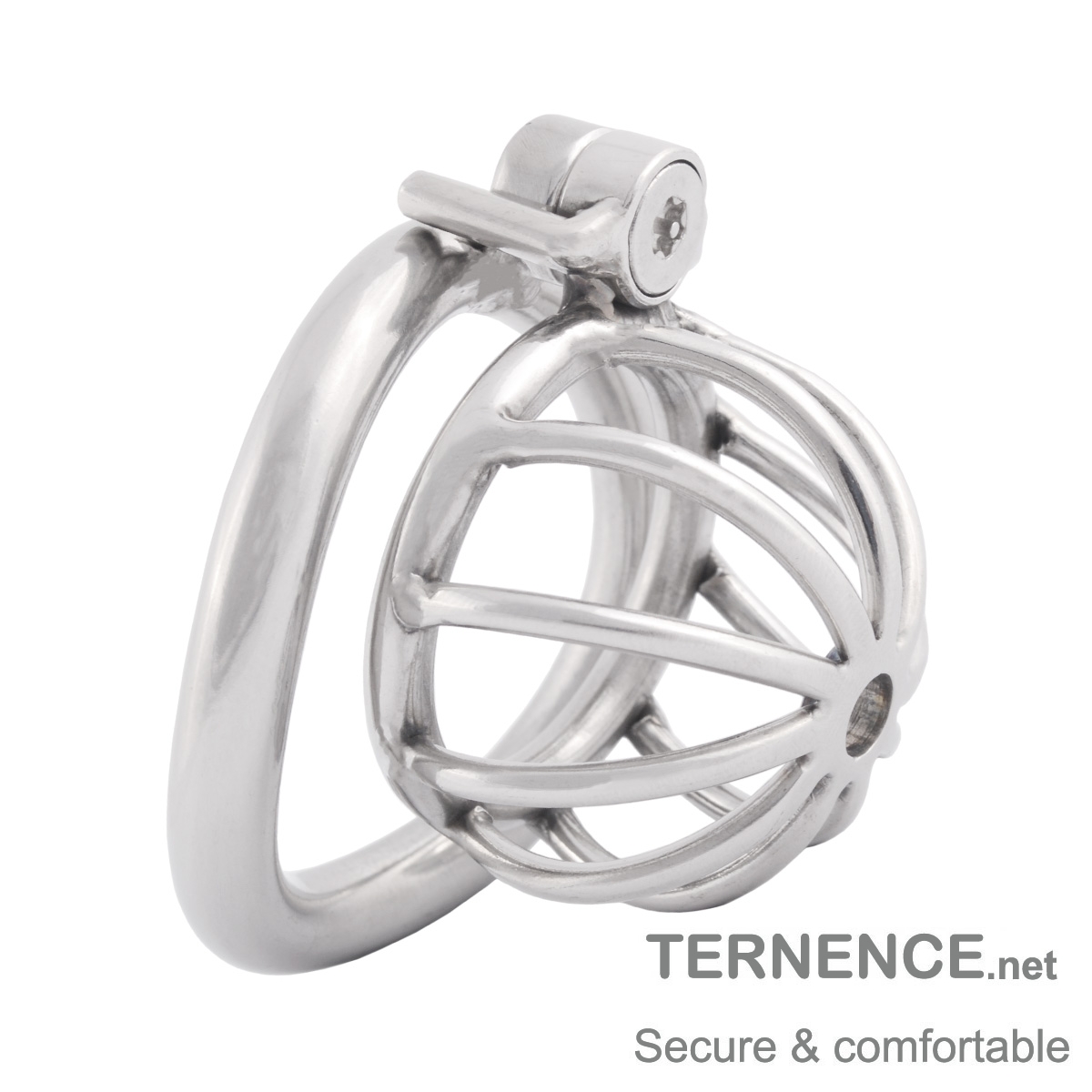 TERNENCE Male Virginity Lock Small Male Ergonomic Design Easy to Wear Cock Cage