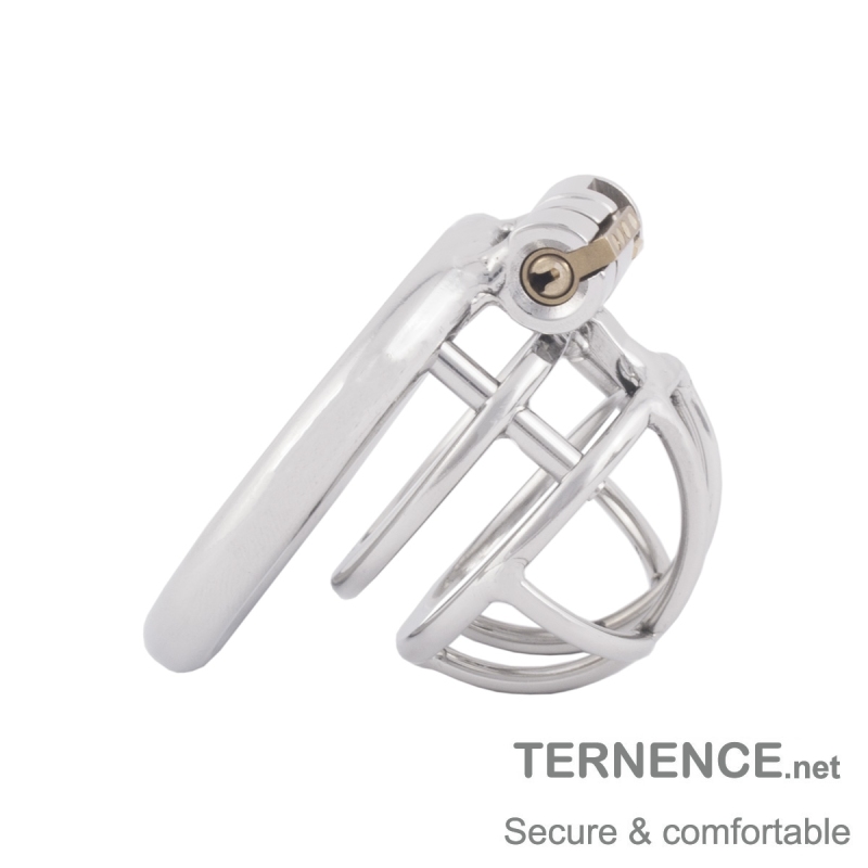 TERNENCE Male Chastity Device Stealth Lock for Adults Solitary Extreme Confinement Cage