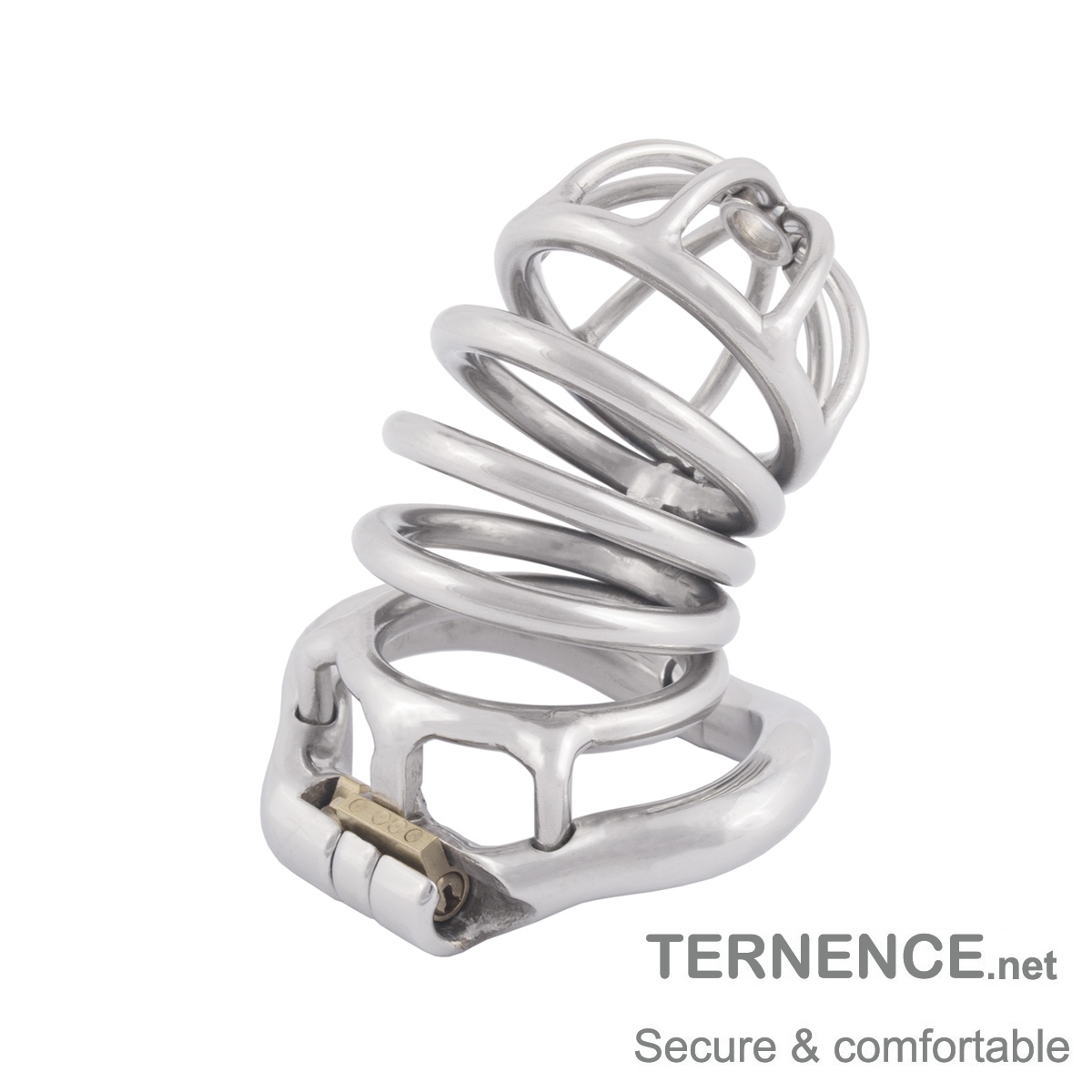 TERNENCE Comfortable Male Chastity Belt Ergonomic Design Long Cock Cage