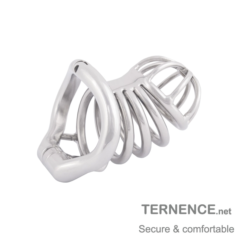 TERNENCE Comfortable Male Chastity Belt Ergonomic Design Long Cock Cage