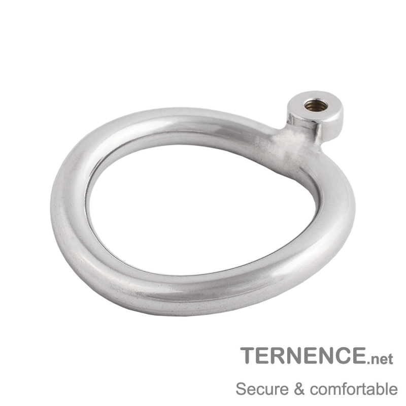 TERNENCE Male Chastity Device Cock Cage Base Ring Spares 304 Stainless Single nut Ergonomic Design