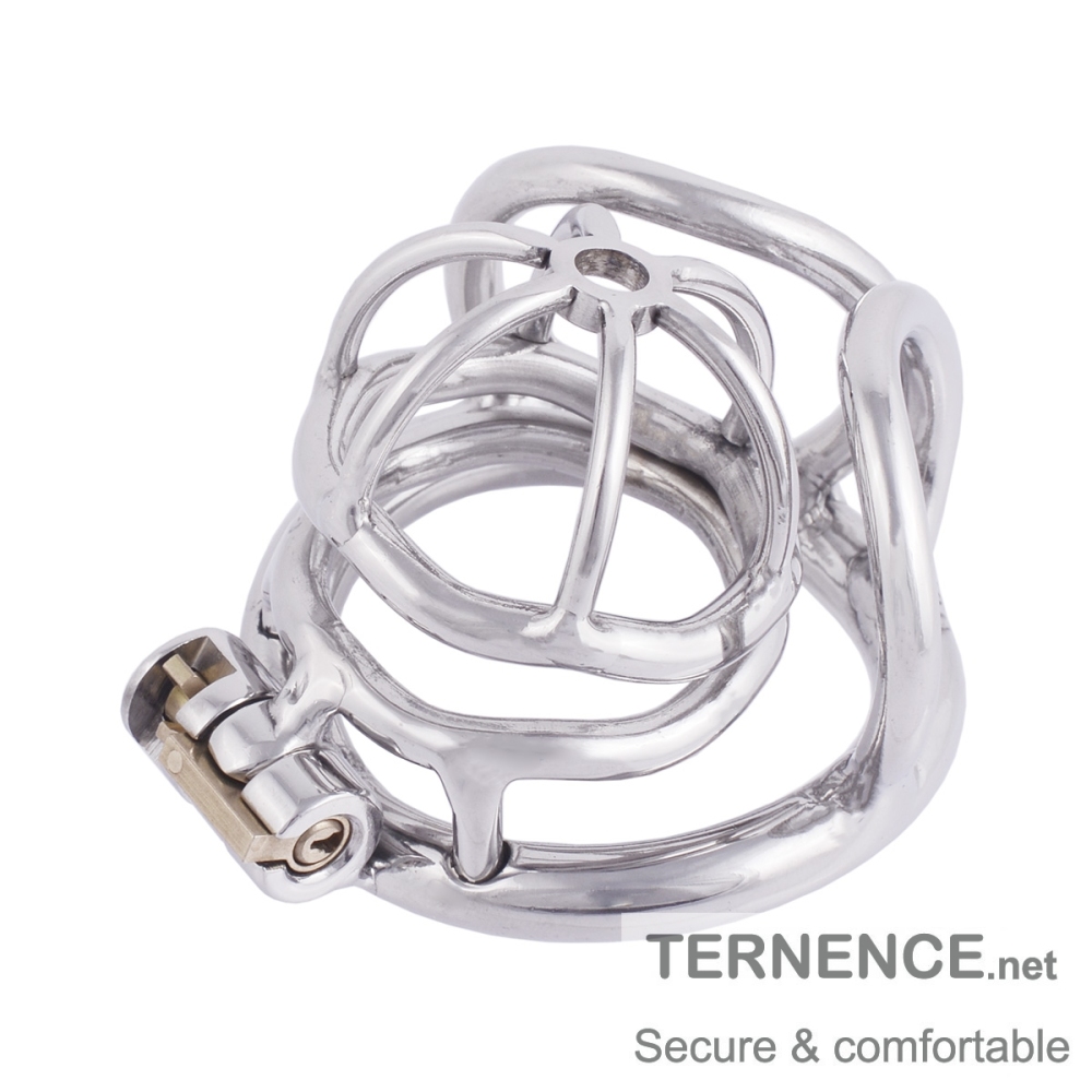 TERNENCE Male Chastity Cage Medical Grade 304 Stainless Steel Ergonomic Design Mens Sexual Health SM Penis Exercise Sex Toys