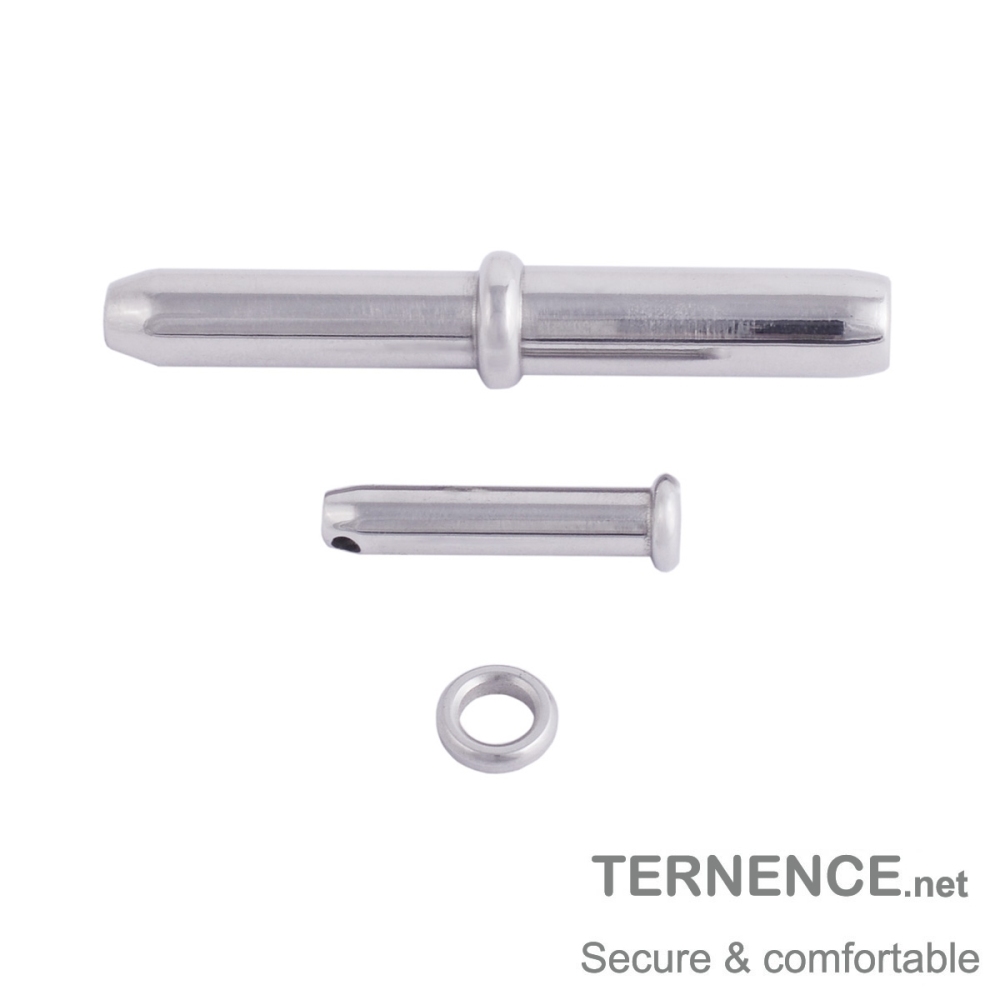 TERNENCE Stainless Steel Catheters Kit Male Sound Dilator Inserts Plug for Men, 8 Sizes Optional