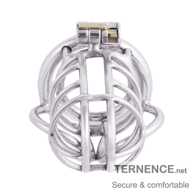 TERNENCE Metal Male Chastity Device 304 Steel Stainless Comfortable Closed Ring Cock Cage Adult Game Sex Toy