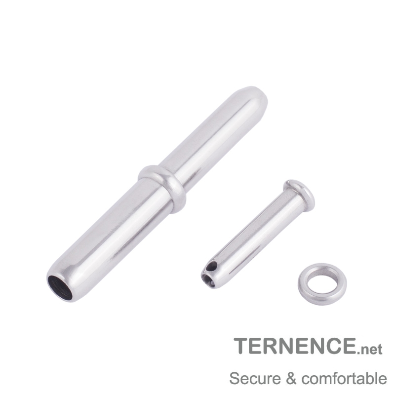 TERNENCE Stainless Steel Catheters Kit Male Sound Dilator Inserts Plug for Men, 8 Sizes Optional