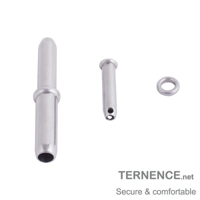 TERNENCE Stainless Steel Catheters Kit Male Sound Dilator Inserts Plug for Men, 8 Sizes Optional