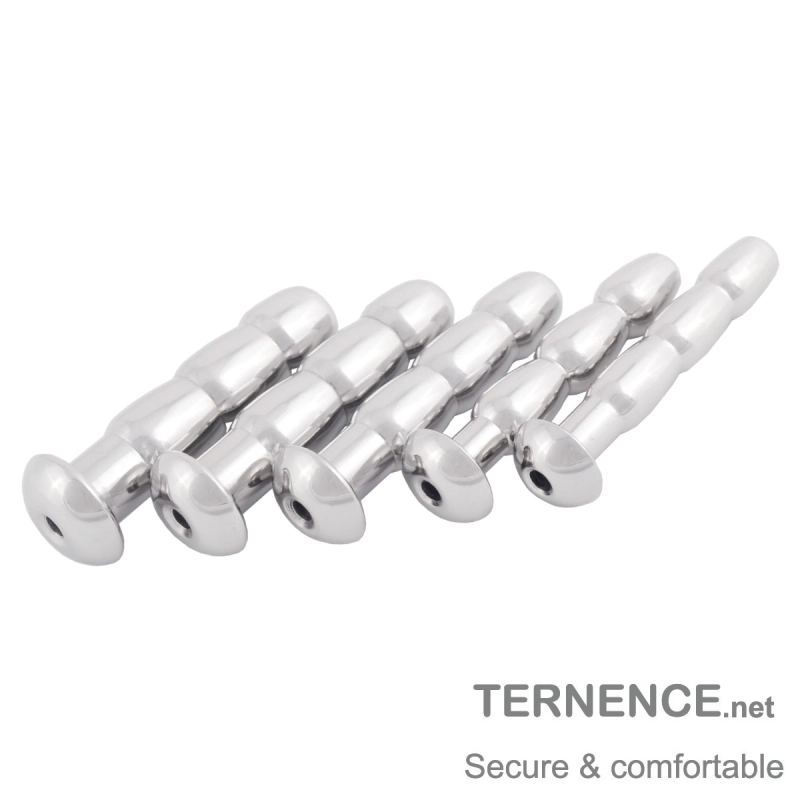 TERNENCE 50mm Long Stainless Steel Catheters Male Sound Dilator Inserts Plug for Men Male, 14 Sizes Optional