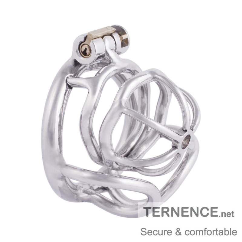 TERNENCE Male Chastity Cage Medical Grade 304 Stainless Steel Ergonomic Design Mens Sexual Health SM Penis Exercise Sex Toys