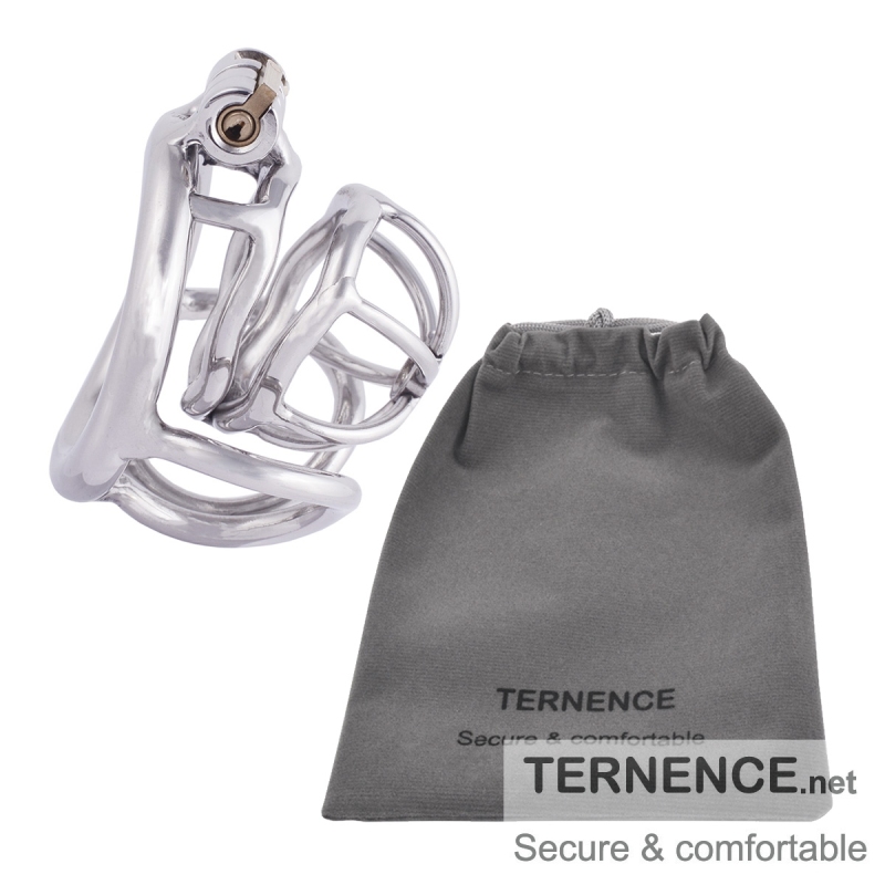 TERNENCE Male Chastity Cage Medical Grade 304 Stainless Steel Ergonomic Design Mens Sexual Health SM Penis Exercise Sex Toys