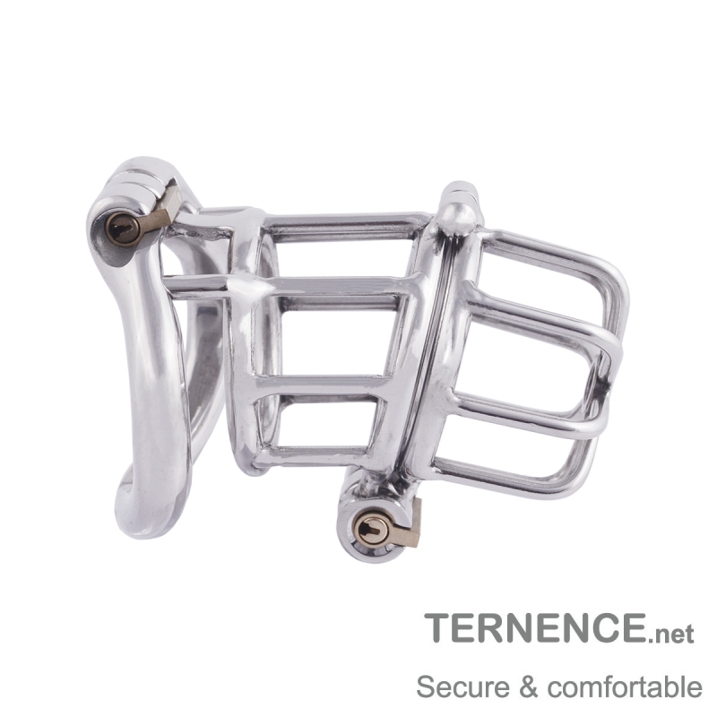 TERNENCE Male Chastities Devices with 2 Built-in Locks Ergonomic Design Man Chastity Belt Adult Game Sex Toy