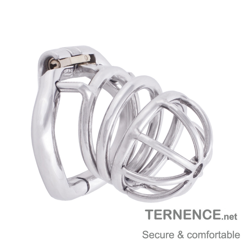 TERNENCE Medical Grade 304 Stainless Steel Ergonomic Design Chastity Device Easy to Wear Male SM Penis Exercise Sex Toys