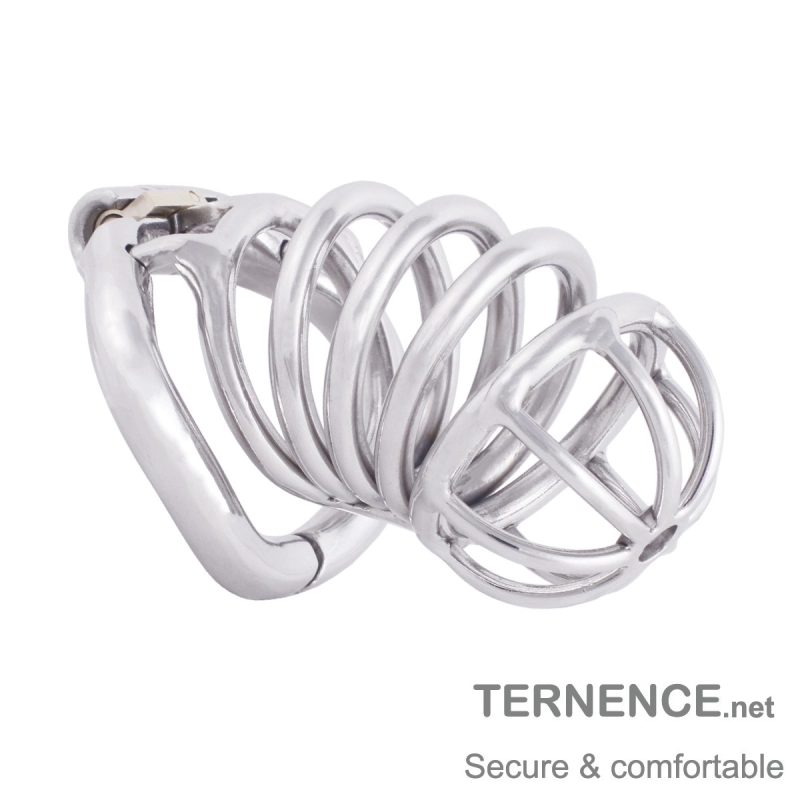 TERNENCE Comfortable Male Chastity Belt Ergonomic Design Long Cock Cage