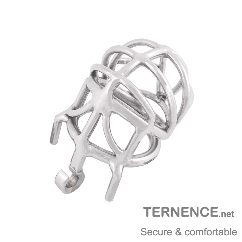 TERNENCE Metal Male Chastity Device Steel Stainless Cock Cage Adult Game Sex Toy (only cages do not include rings and locks)