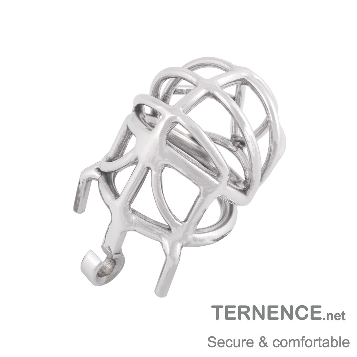 TERNENCE Metal Male Chastity Device Steel Stainless Cock Cage Adult Game Sex Toy (only cages do not include rings and locks)