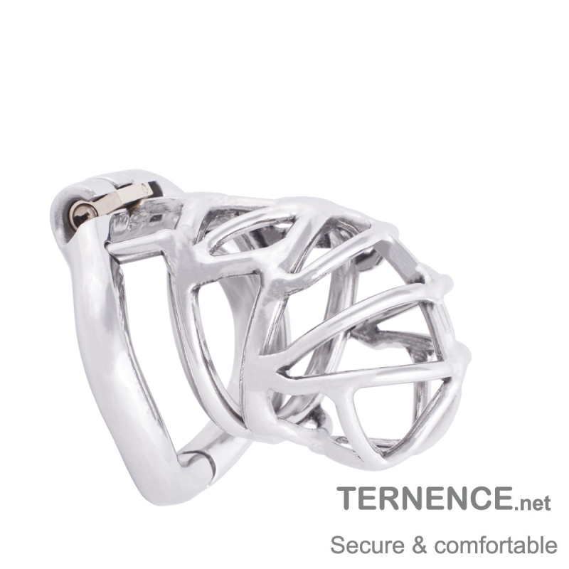 TERNENCE Metal Male Chastity Device Steel Stainless Cock Cage Adult Game Sex Toy (only cages do not include rings and locks)