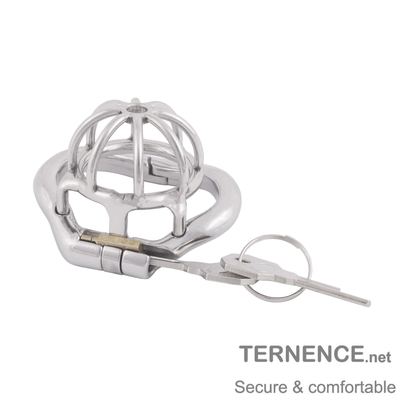 TERNENCE Male Chastity Cock Cage Adult Game Sex Toy for Hinged Ring (only cages do not include rings and locks)