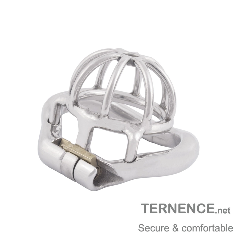 TERNENCE Male Chastity Cock Cage Adult Game Sex Toy for Hinged Ring (only cages do not include rings and locks)