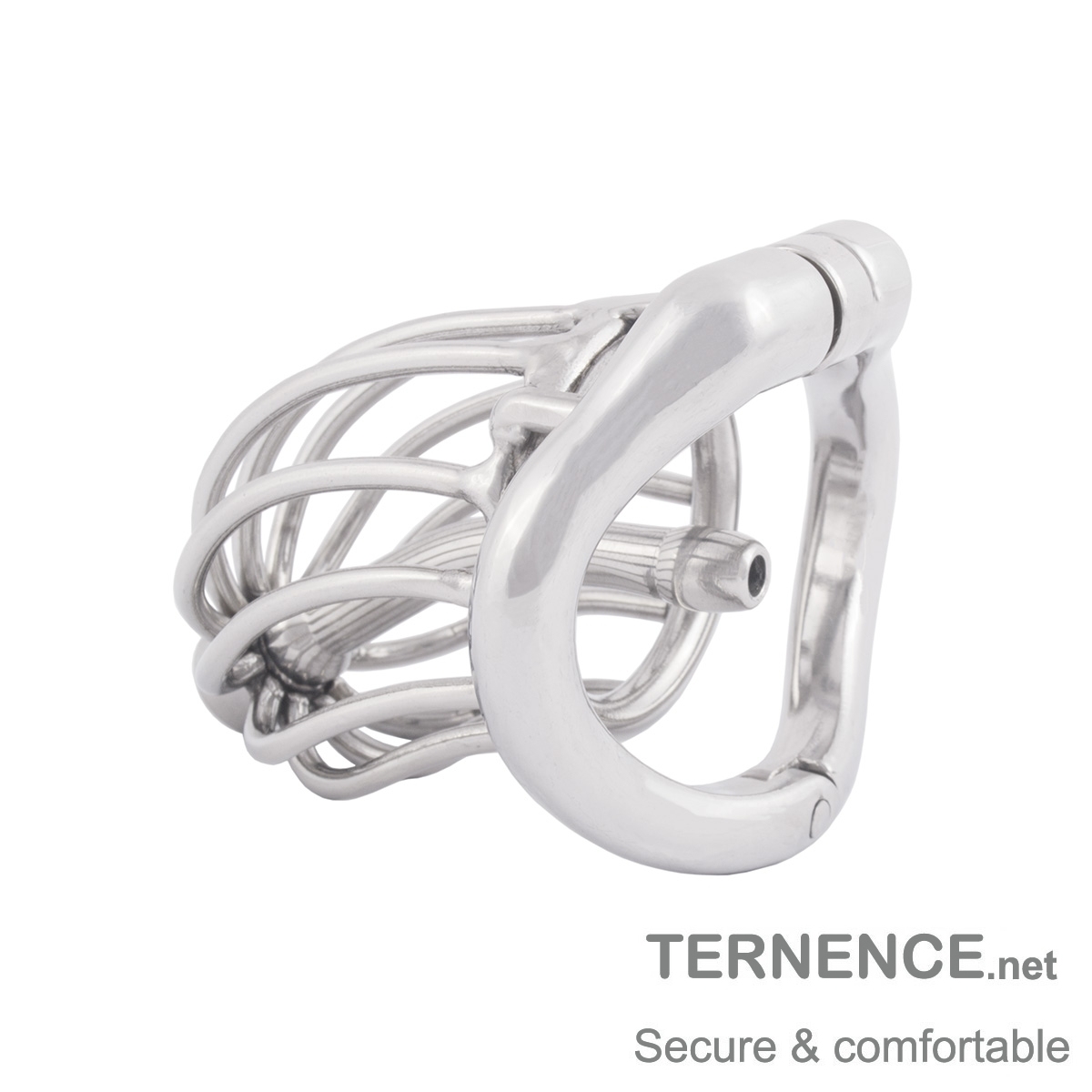 TERNENCE Stainless Steel Male Cock Cage Accessories 8mm Urinary Catheter for T7, T8 Series Chastity Device