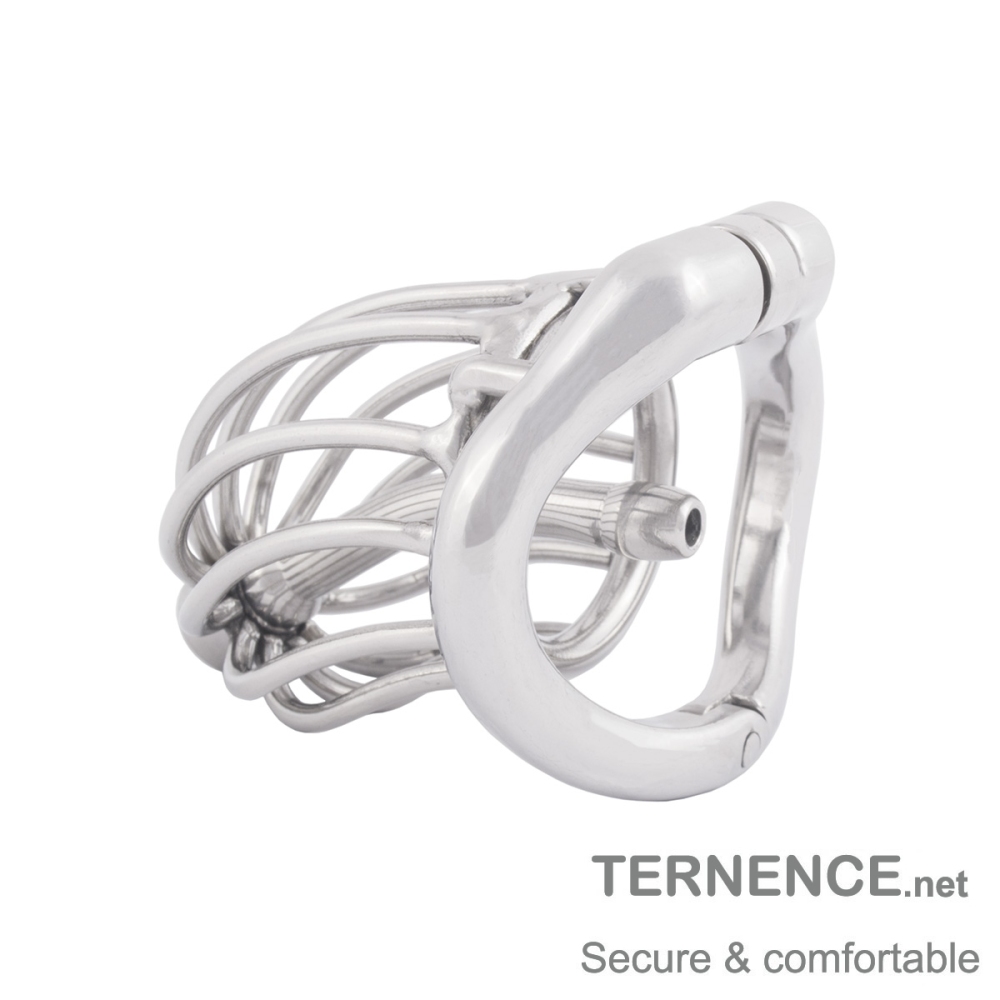 TERNENCE Stainless Steel Male Cock Cage Accessories 8mm Urinary Catheter for T7, T8 Series Chastity Device