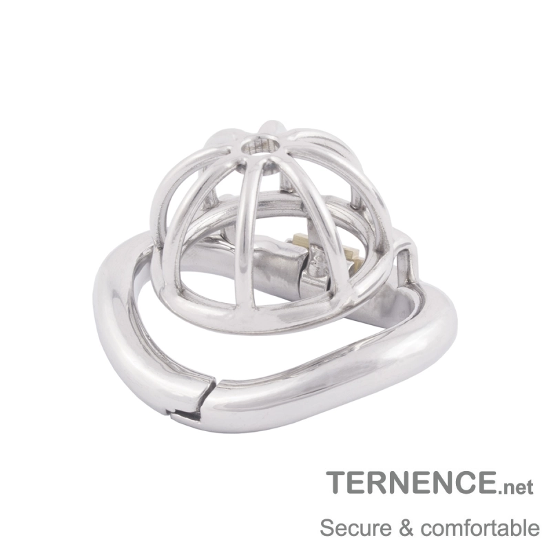 TERNENCE Male Chastity Cock Cage Adult Game Sex Toy for Hinged Ring (only cages do not include rings and locks)