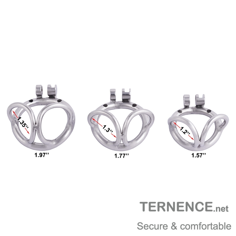 TERNENCE Chastity Locked Breathable Stainless Steel Male Chastity Device Mens Sexual Health SM Penis Exercise Sex Toys