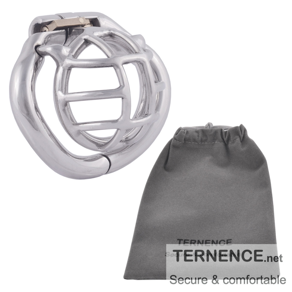 TERNENCE Chastity Cage Small Short Male Ergonomic Design Stainless Steel Cock Cage