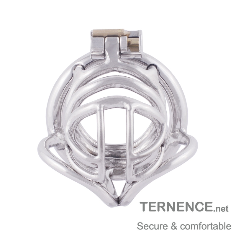 TERNENCE Comfortably Men Chastity Lock Belt 304 Stainless Steel Cock Cage Sex Toy for Men