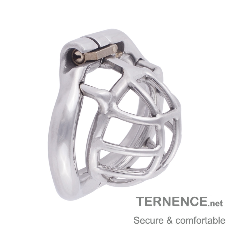 TERNENCE Chastity Cage Small Short Male Ergonomic Design Stainless Steel Cock Cage