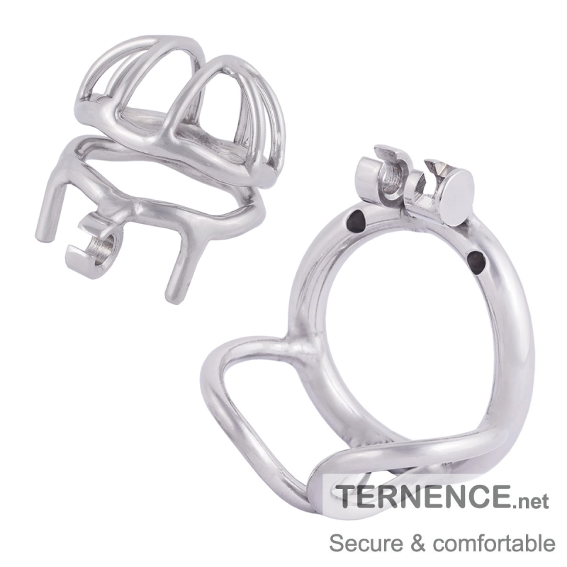 TERNENCE Chastity Locked Breathable Stainless Steel Male Chastity Device Mens Sexual Health SM Penis Exercise Sex Toys