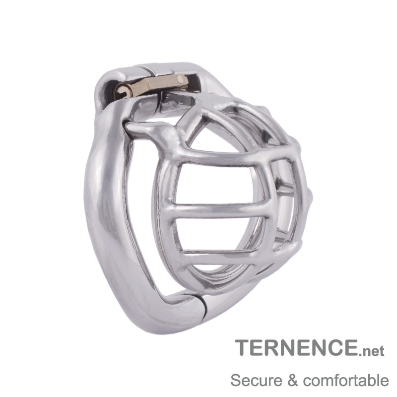 TERNENCE Chastity Cage Small Short Male Ergonomic Design Stainless Steel Cock Cage