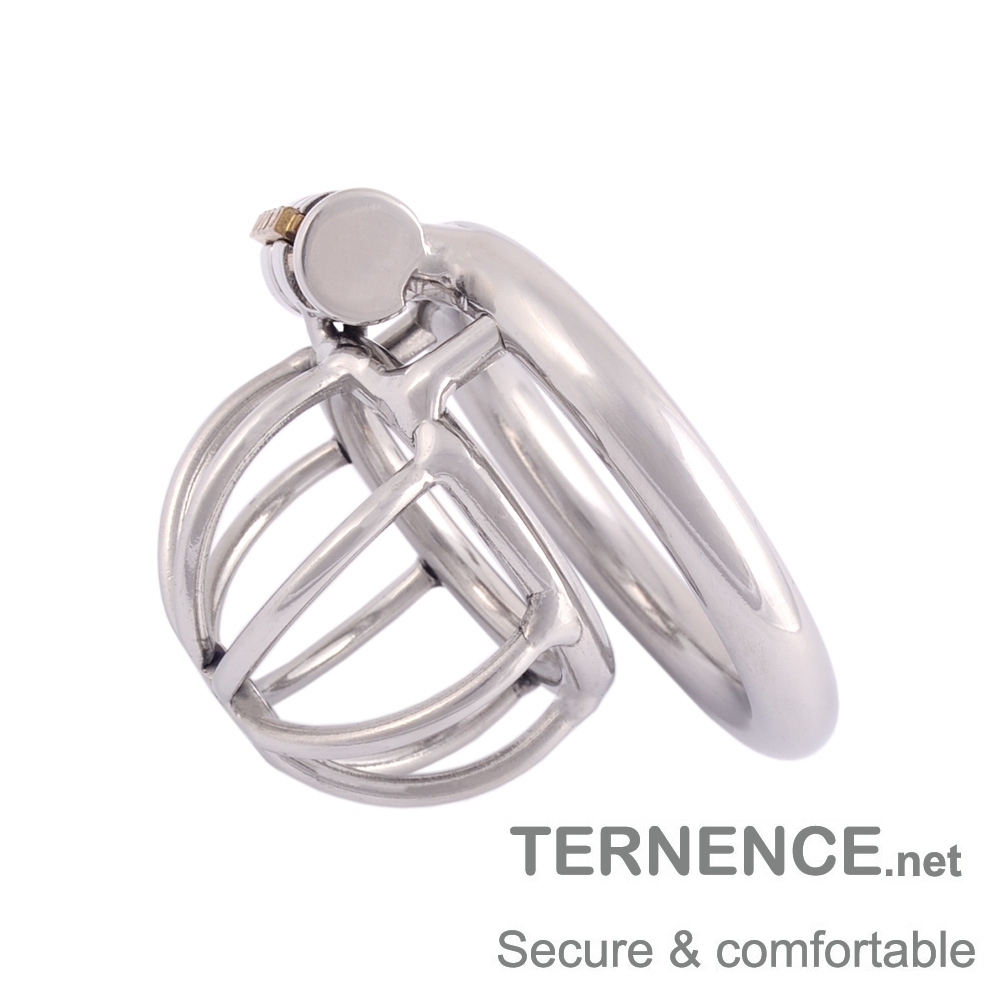 TERNENCE Chastity Cock Cage 304 Stainless Steel Adult Game Sex Toy  for Closed Ring (only cages do not include rings and locks)