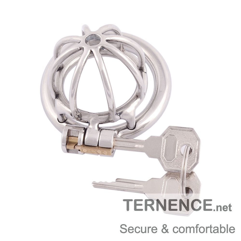 TERNENCE Chastity Cock Cage 304 Stainless Steel Adult Game Sex Toy  for Closed Ring (only cages do not include rings and locks)