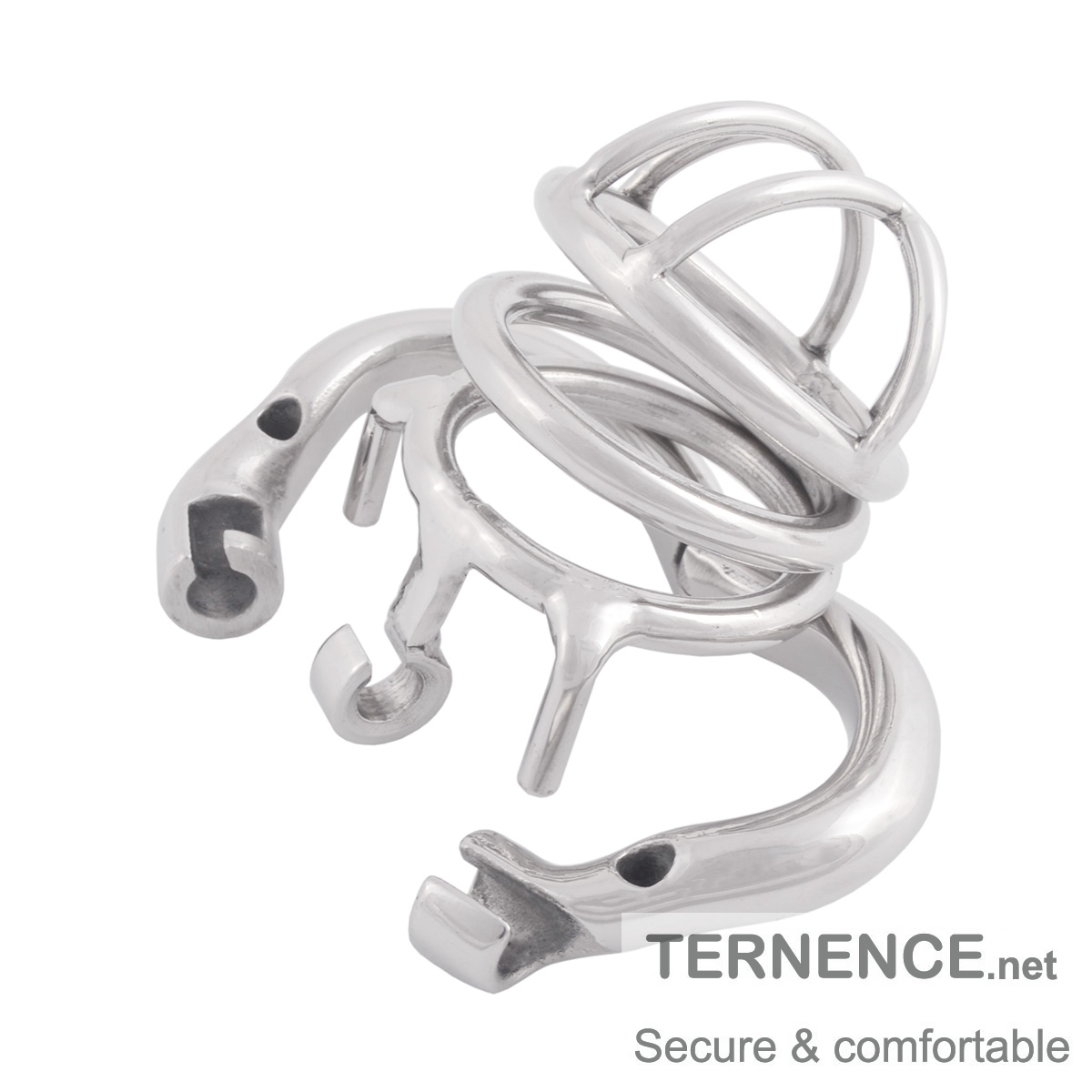 TERNENCE Stealth Convenient Lock Chastity Cage Device for Hinged Ring (only cages do not include rings and locks)