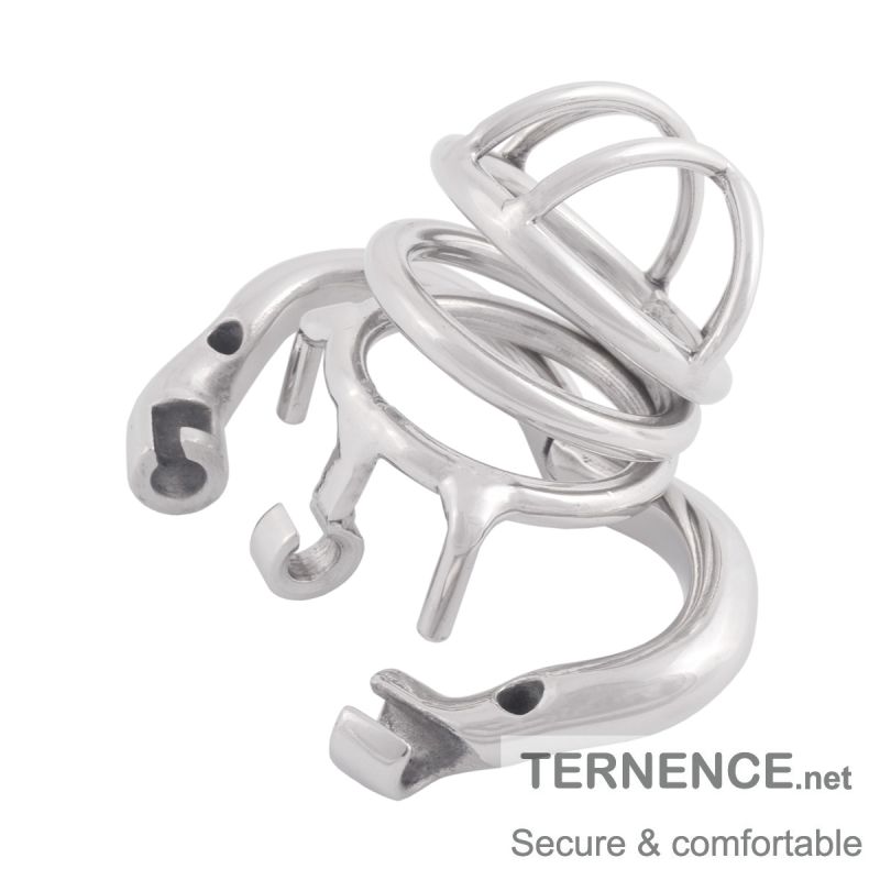 TERNENCE Stealth Convenient Lock Chastity Cage Device for Hinged Ring (only cages do not include rings and locks)