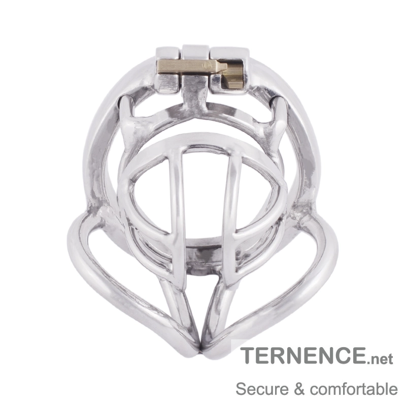 TERNENCE Male Chastity Device 304 Steel Stainless Comfortable Ergonomic Design Closed Ring Cock Cage Men Adult Sex Toys