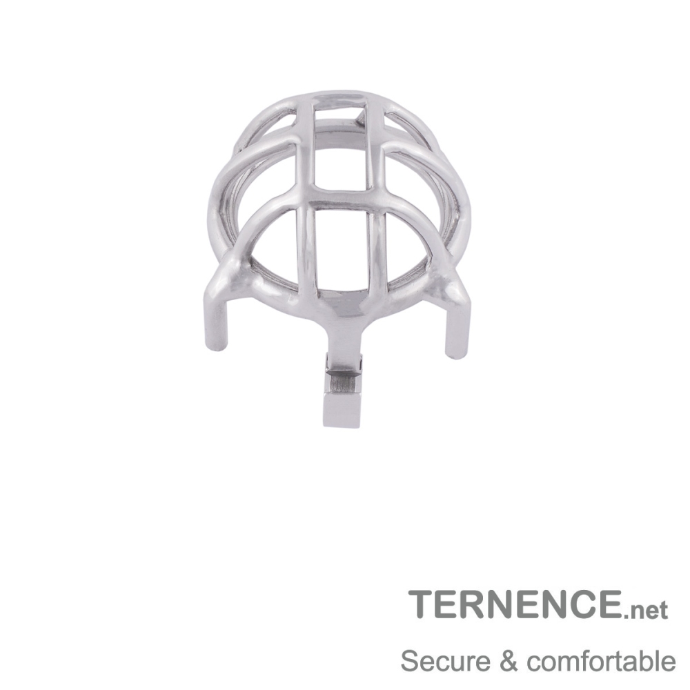 TERNENCE Chastity Cage 304 Stainless Steel short Cock Cage for Hinged Ring (only cages do not include rings and locks)