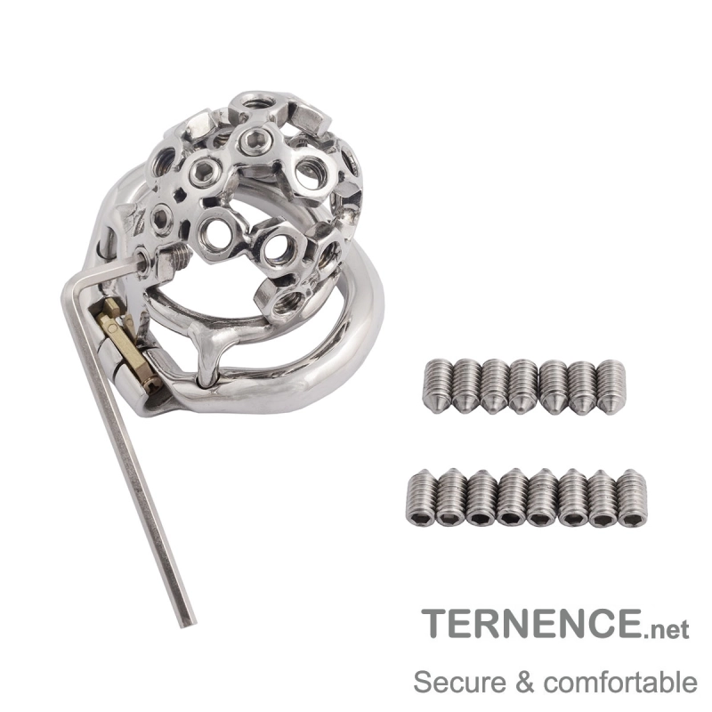 TERNENCE Chastity Cage Device Accessories M6x11mm Stainless Steel Cone Point Hexagon Socket Grub Screws 15pcs and 6mm X 1 Taper and Plug Tap Hand Thre