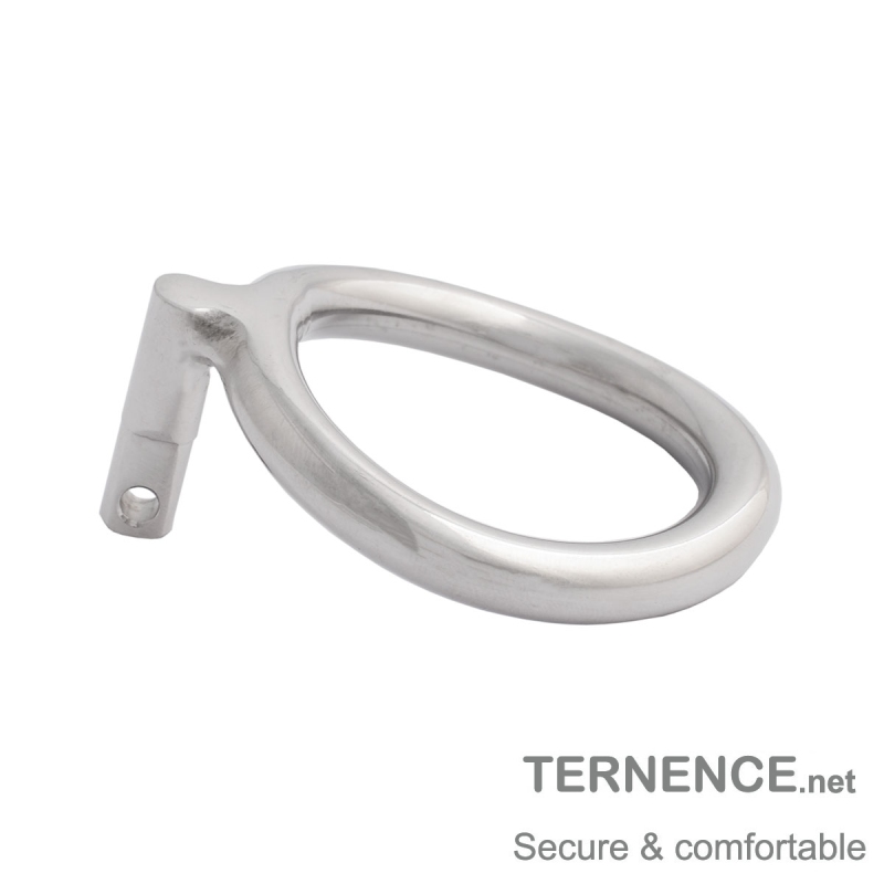 TERNENCE Male Chastity Cage Closed Ring Ergonomic Design 304 Stainless Steel Cock Cage Base Ring