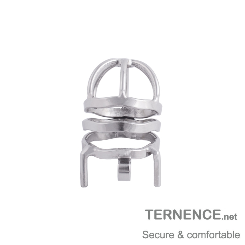 TERNENCE Male Cock Cage Stainless Steel Chastity Device ​Closed Ring (only cages do not include rings and locks)