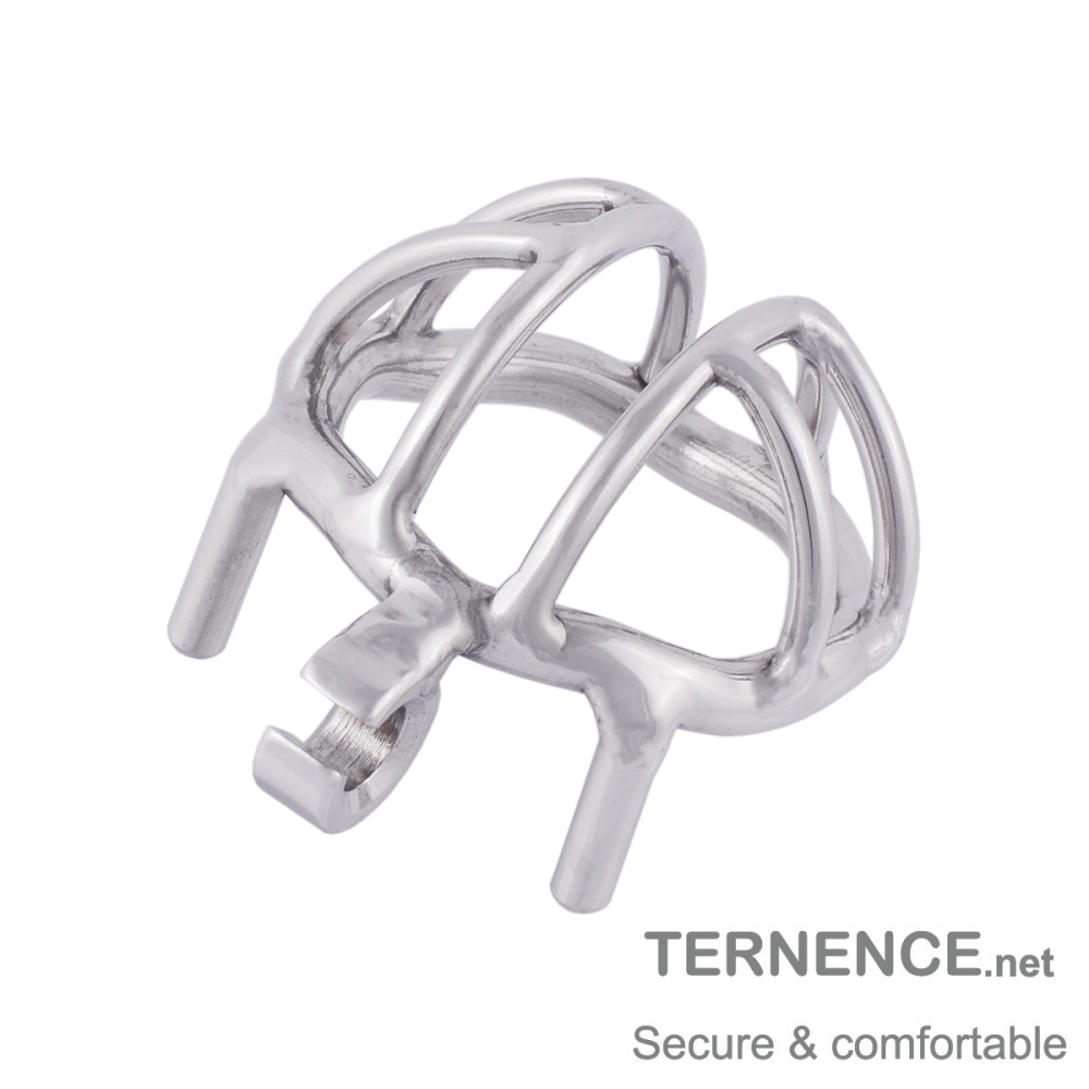 TERNENCE Cock Cage Male Chastity Locked Ergonomic Design Small Cage Sex Toy for Men  (only cages do not include rings and locks)