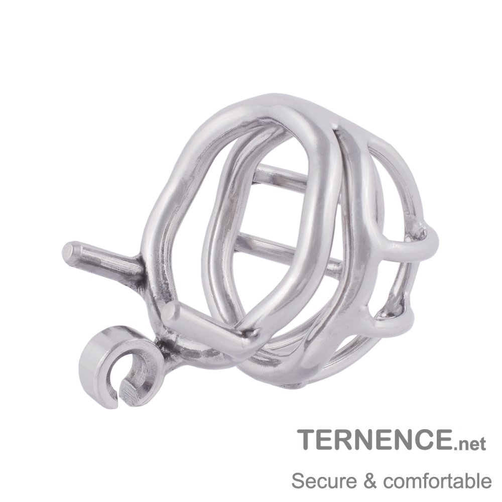 TERNENCE Medical Grade Steelone Chastity Device Male Cock Cage for Closed Ring (only cages do not include rings and locks)