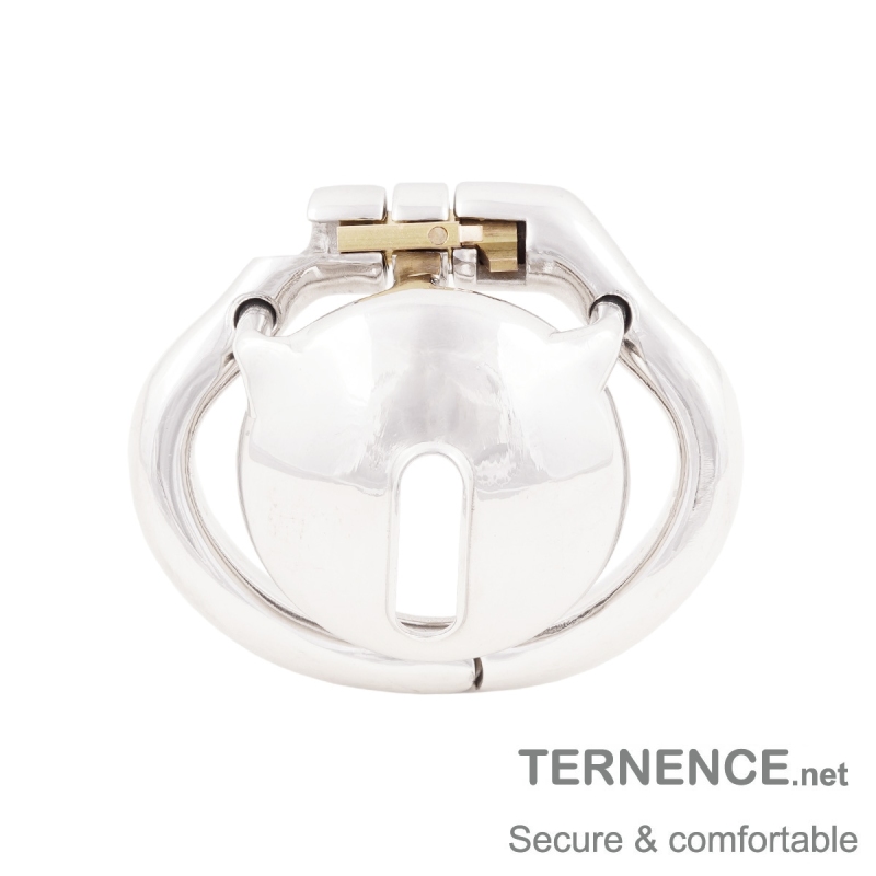 TERNENCE Male Super Short Cock Cage Ergonomic Design Hinged Ring Chastity Device Adult Game Sex Toy