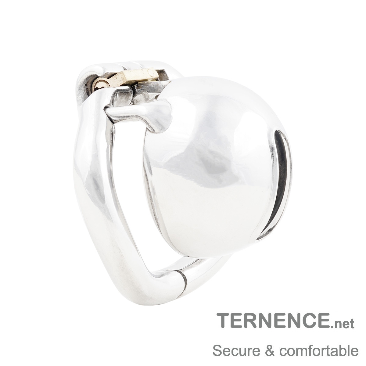TERNENCE Mens Short Chastity Cages Ergonomic Design Hinged Ring Cock Cage Adult Game Sex Toy